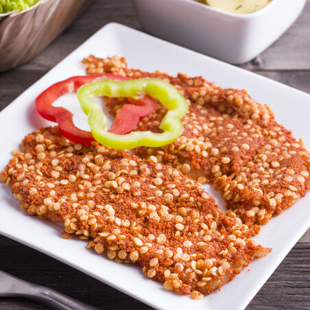 Kalkoenschnitzels met Crumbs Paprika